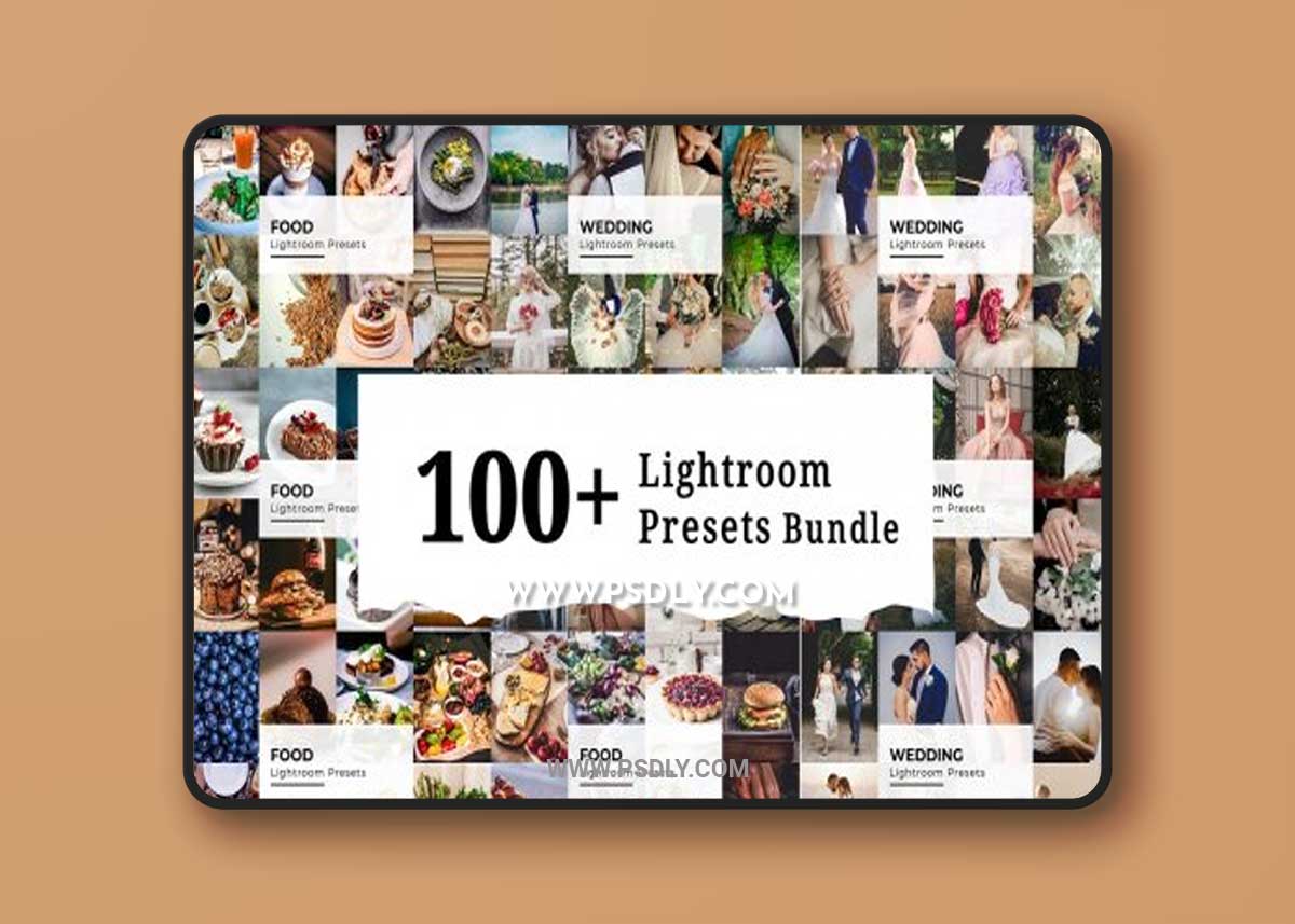 CreativeMarket - 100+ Lightroom Presets Bundle 6958727