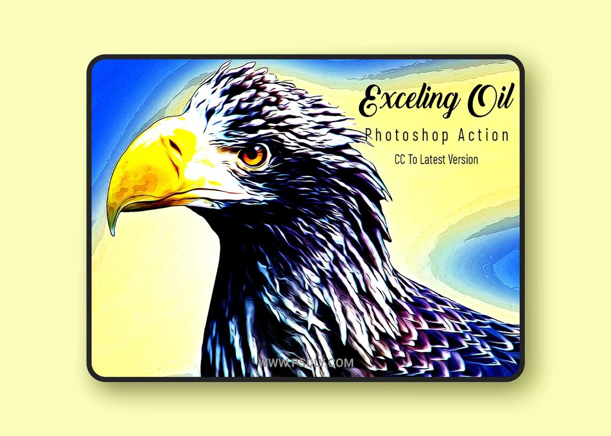 CreativeMarket - Excelling Oil Photoshop Action 7028490