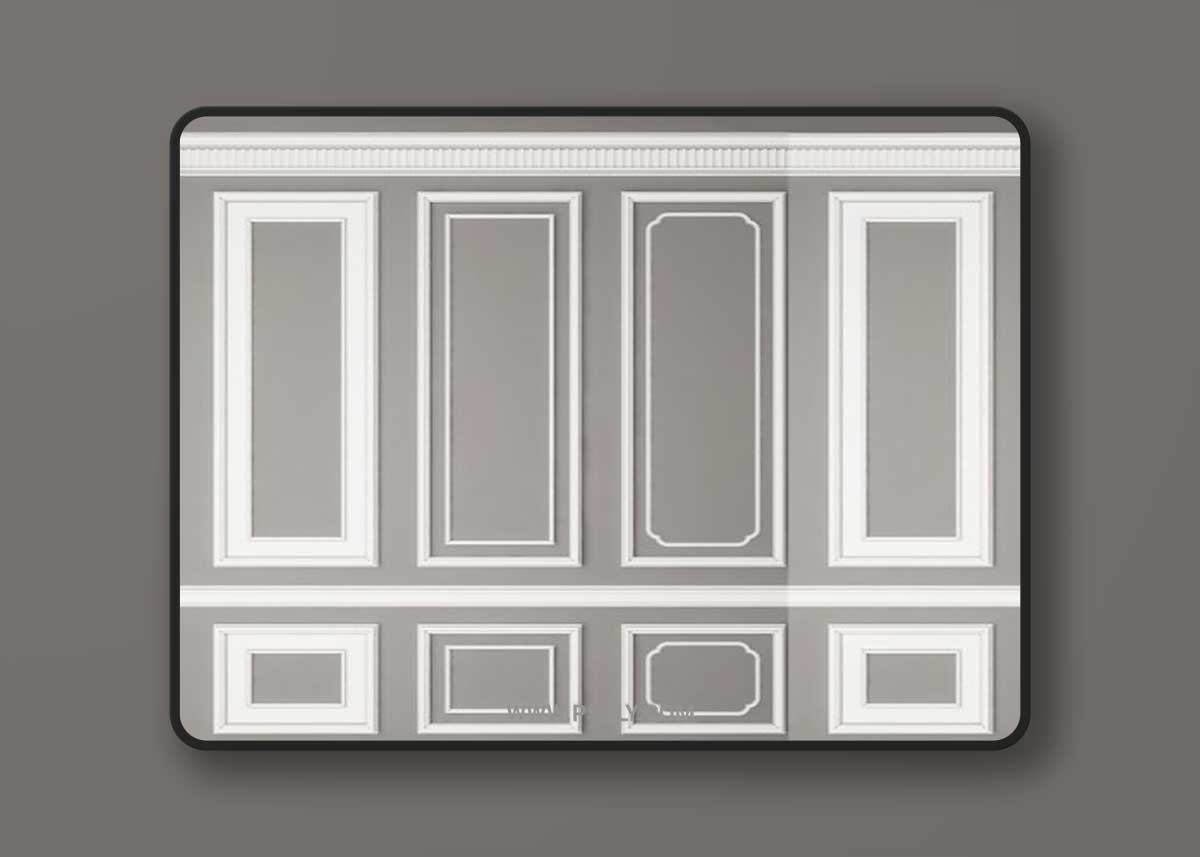 Decorative molding 01 3D Model