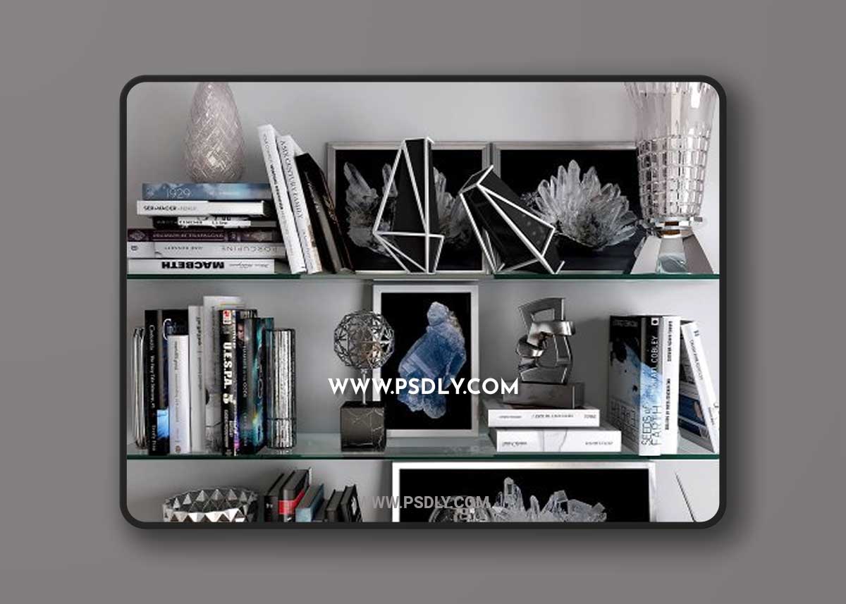 Decorative set 123 3D Models