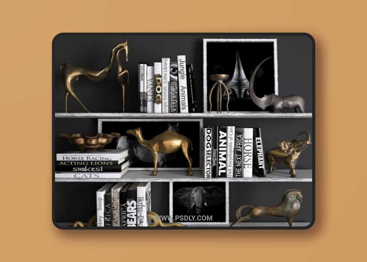 Decorative set 21 3D Model