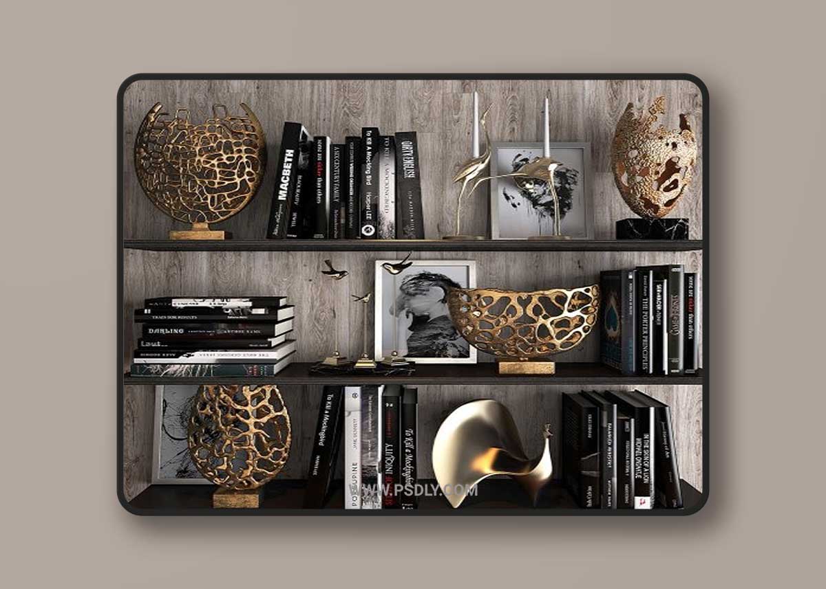 Decorative set 25 3D Model