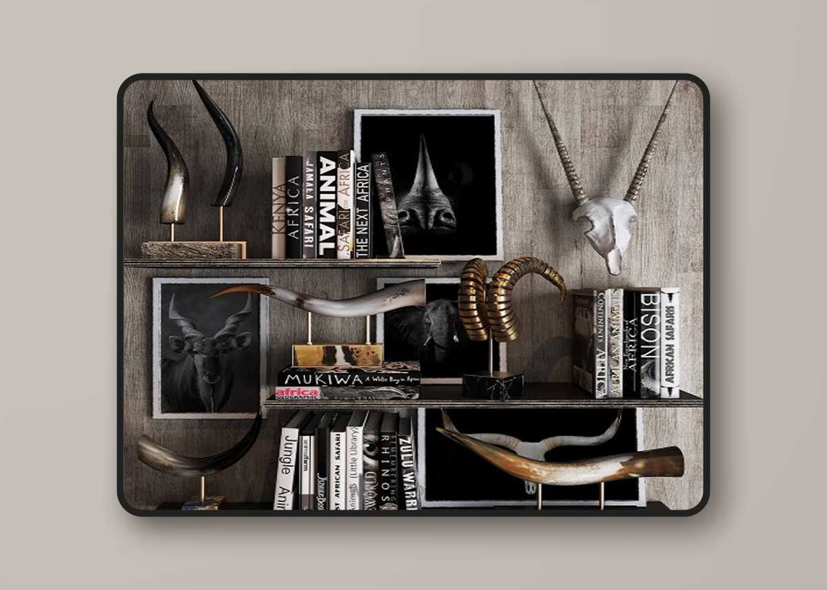 Decorative set 264 3D Model