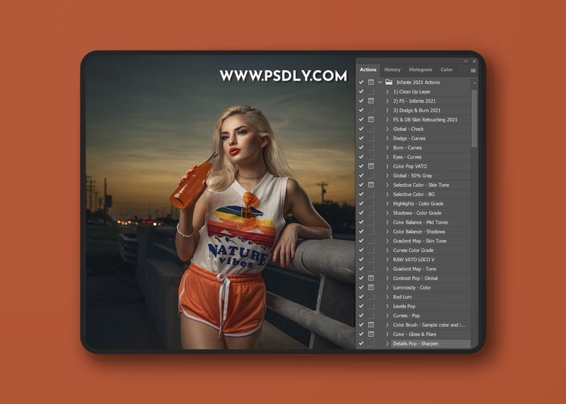 Eli Infante 2021 Photoshop Actions