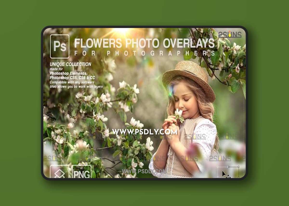 Flower overlay , Photoshop overlay, Flower overlays