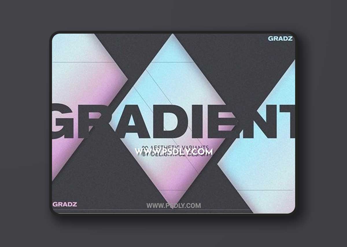 GRADZ: Grain Gradient Backgrounds