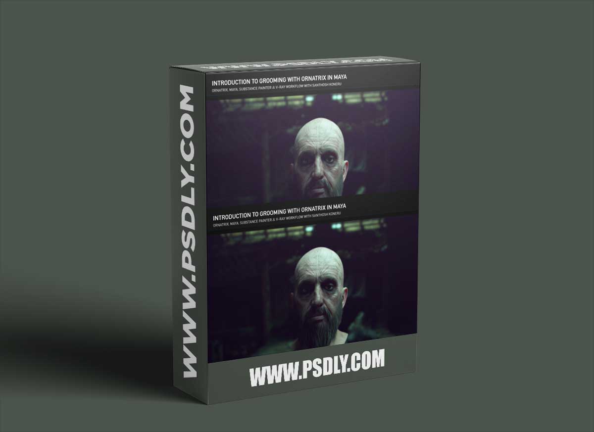 Gnomon – Introduction to Grooming with Ornatrix in Maya with Santhosh Koneru