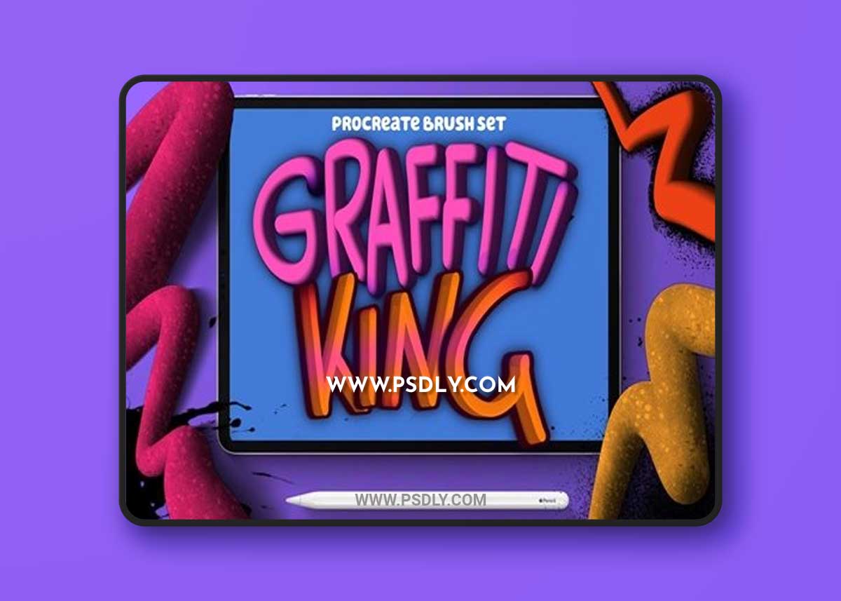 Graffiti King Procreate Brushes