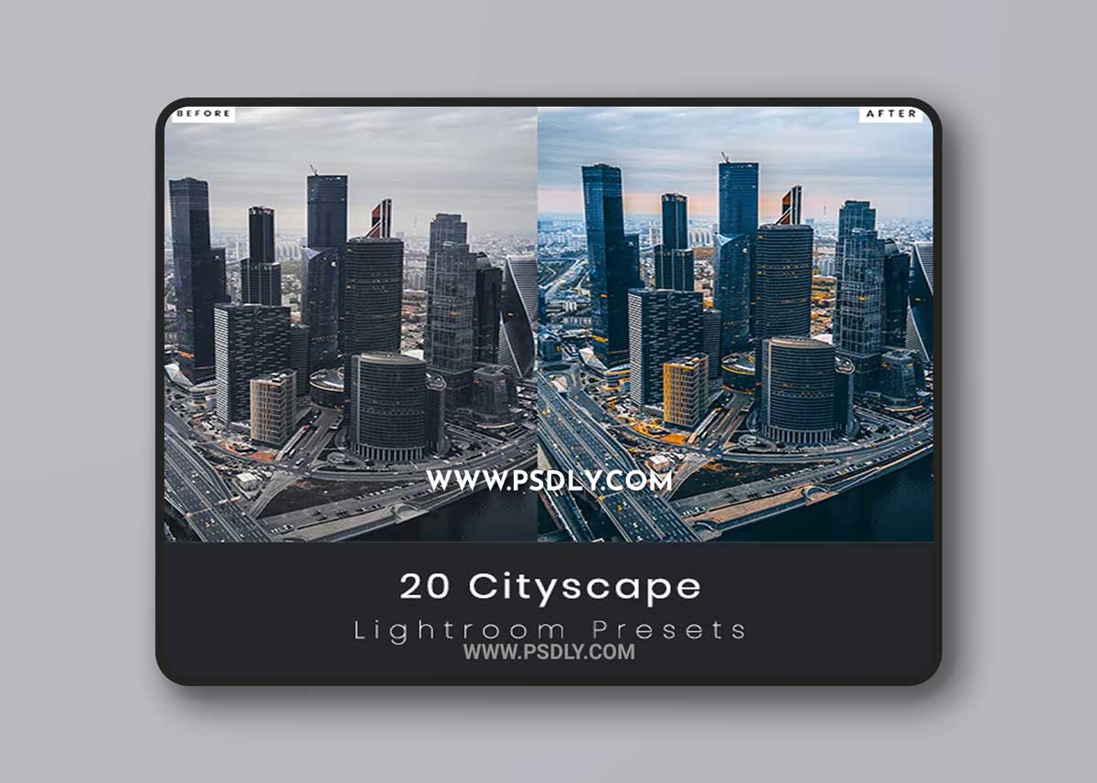 GraphicRiver - 20 Cityscape Lightroom Presets 36396033