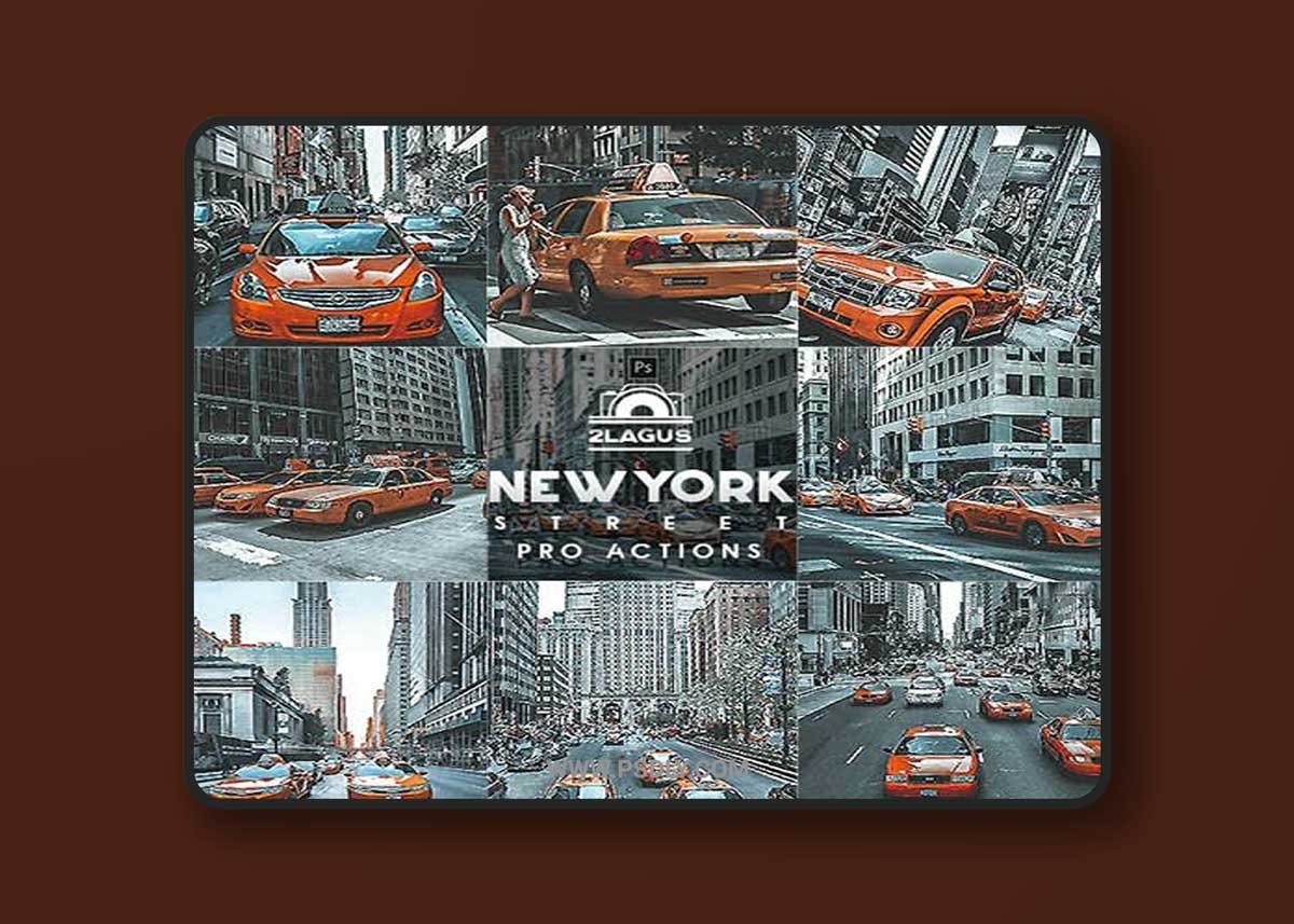 GraphicRiver - New York Street Photoshop Actions 27185178