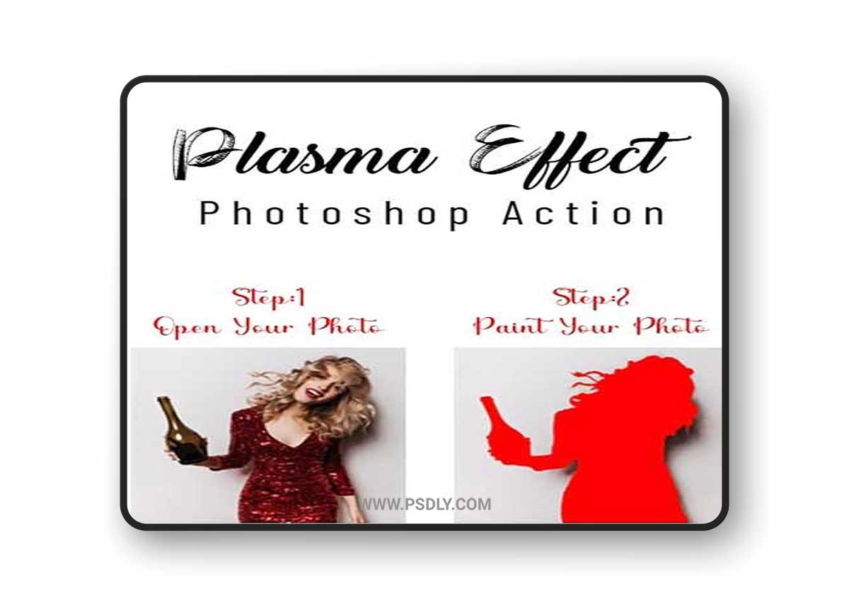 GraphicRiver - Plasma Effect Photoshop Action 36704329