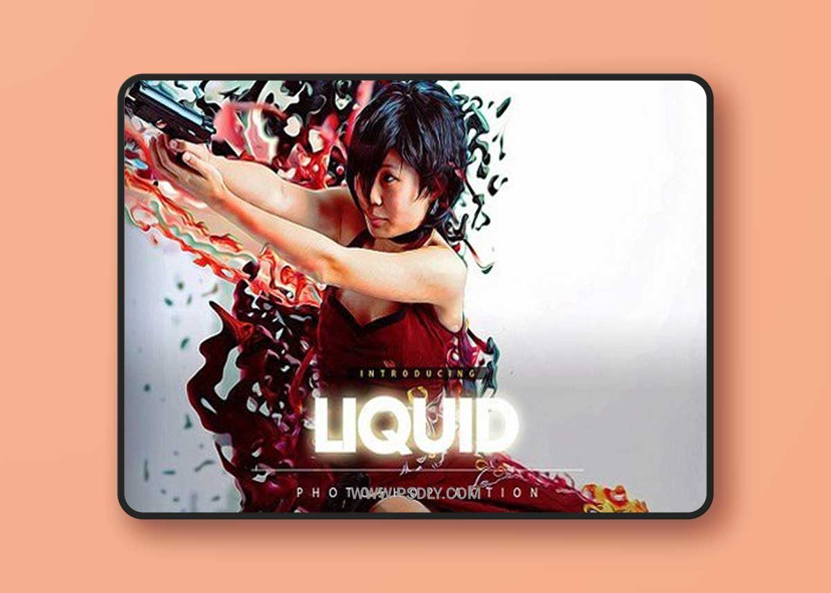 Liquid Photoshop Action