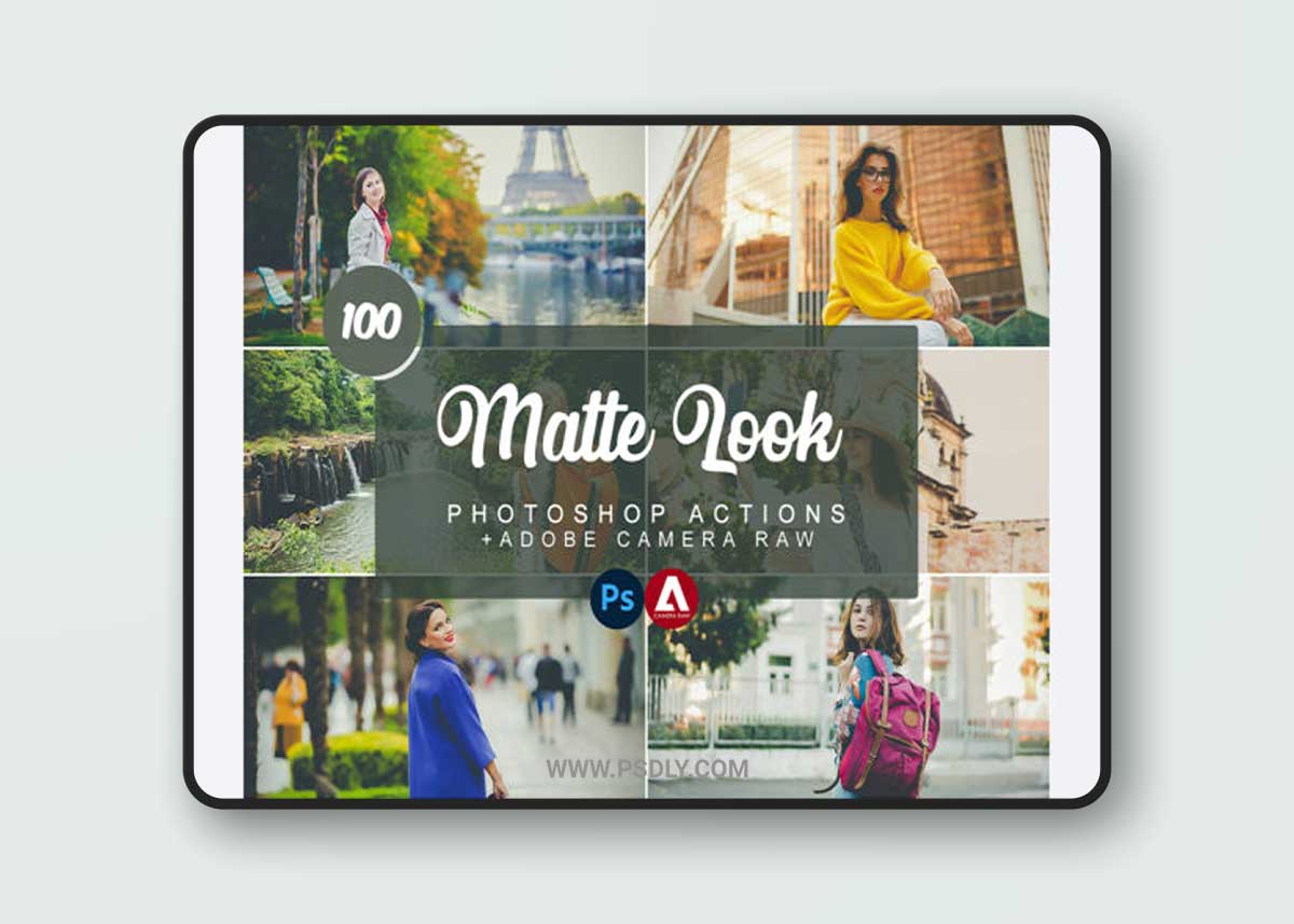 Matte Look Photoshop Actions