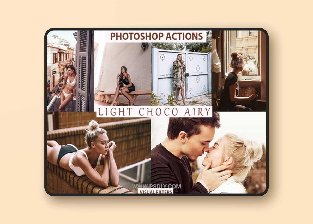 Photoshop Actions Cinematic Brown Tones