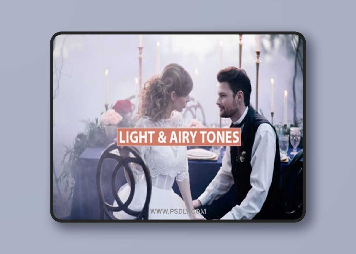 Photoshop Actions Light Airy Tones
