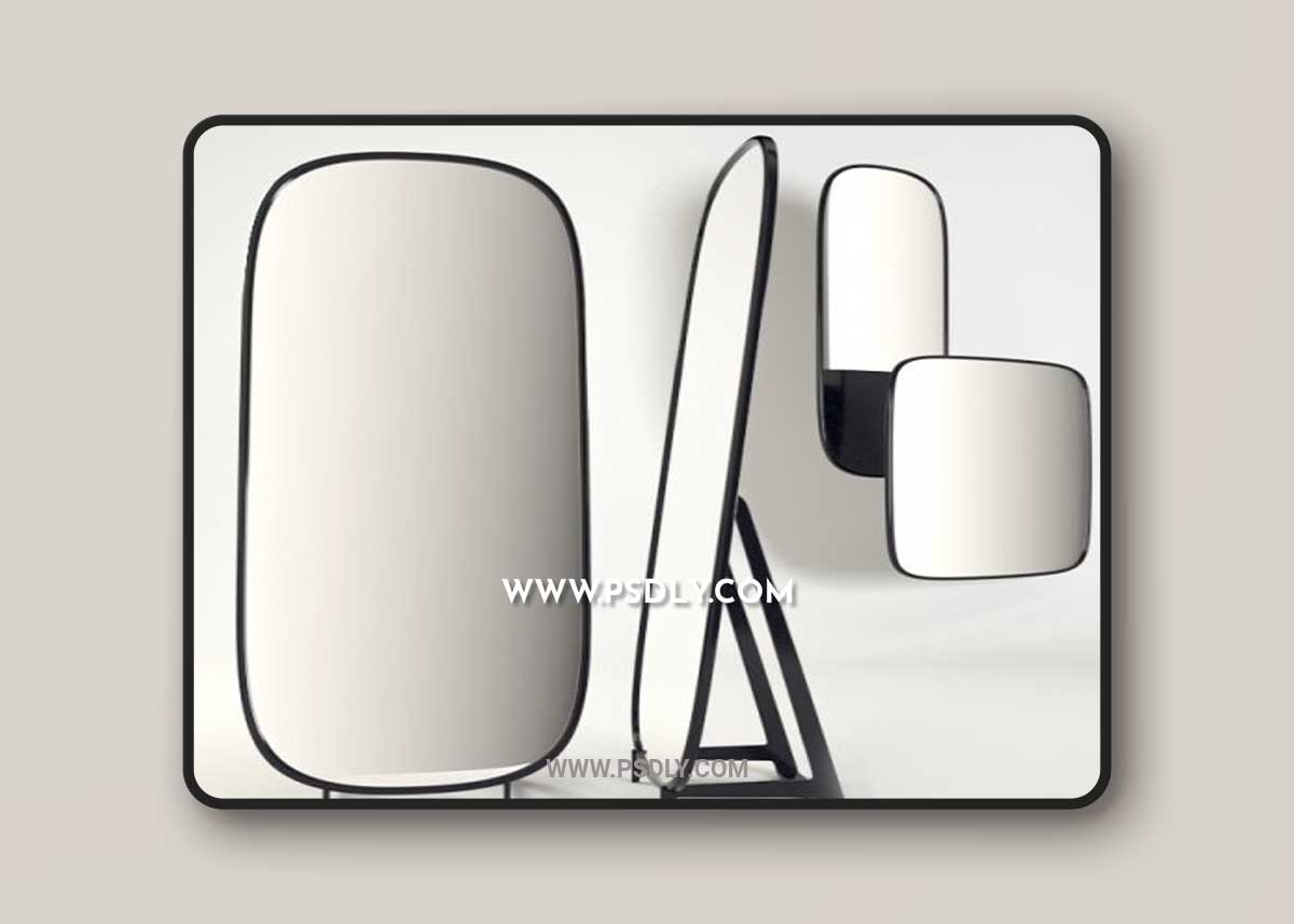 Poliform Audrey mirror 3D Models