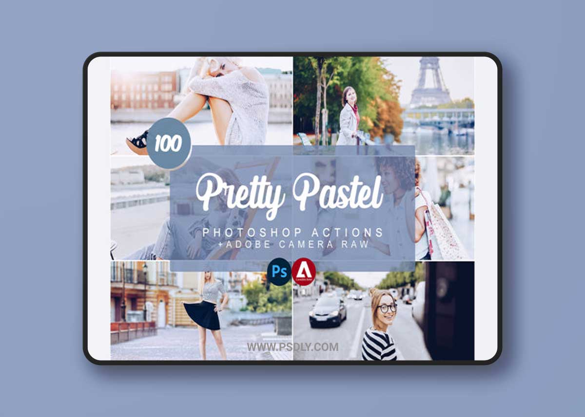 Pretty Pastel Photoshop Actions