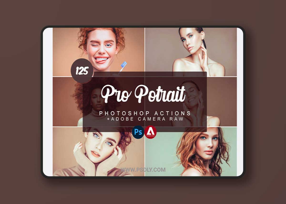 Pro Potrait Photoshop Actions