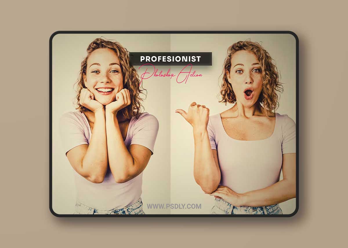 Profesionist - Photoshop Action