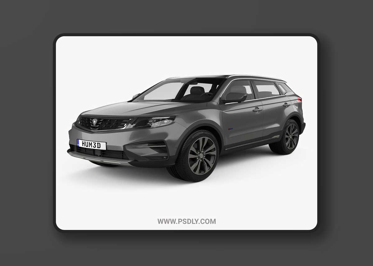 Proton X70 2021 3D Model