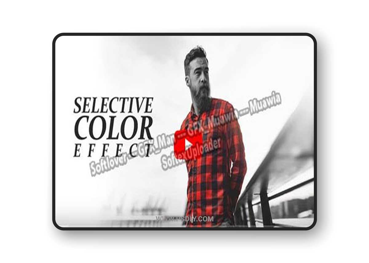 Selective Color Effects for Photoshop +Tutorials
