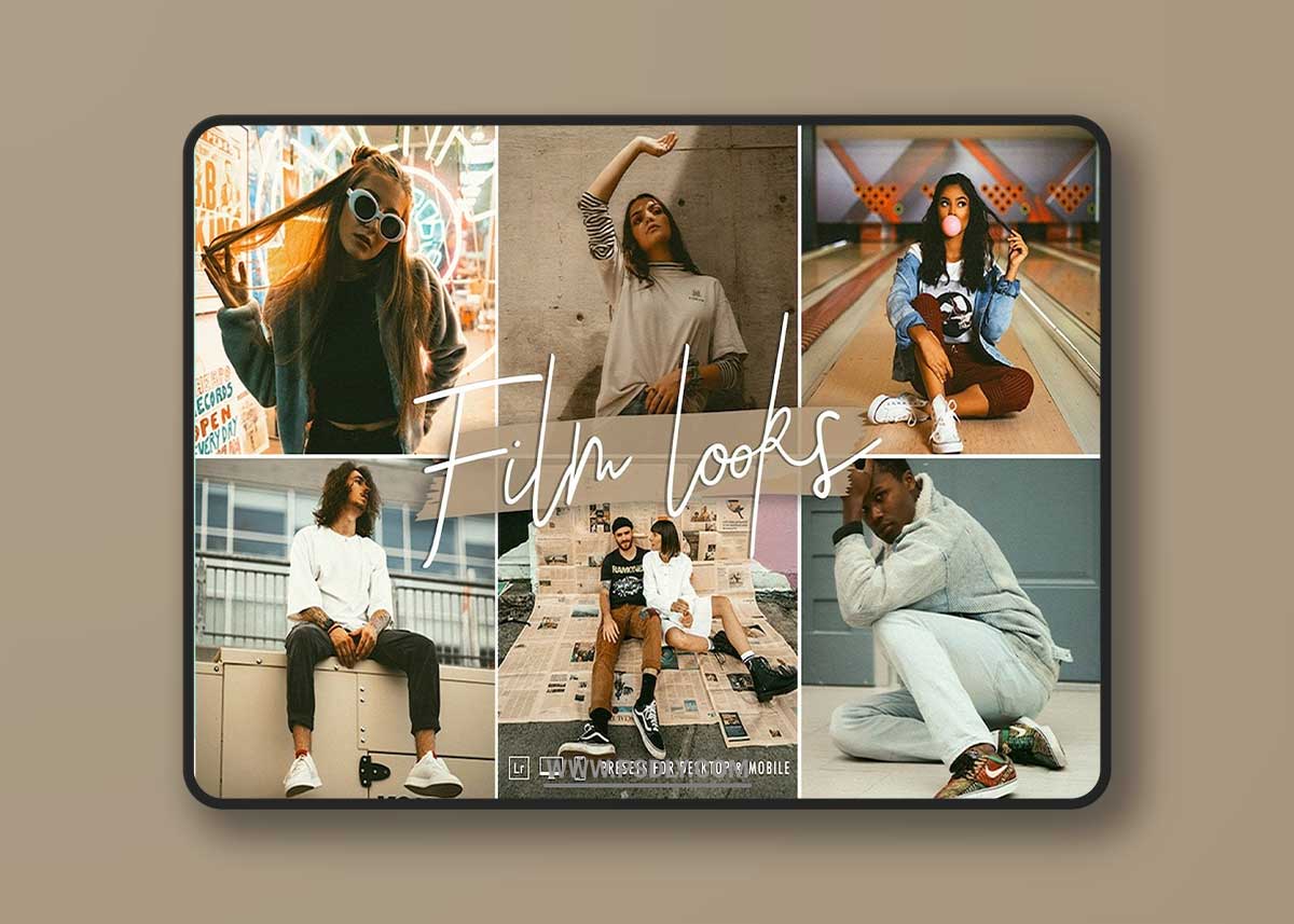 Signature Edits - Vintage Film Lightroom Preset Collection