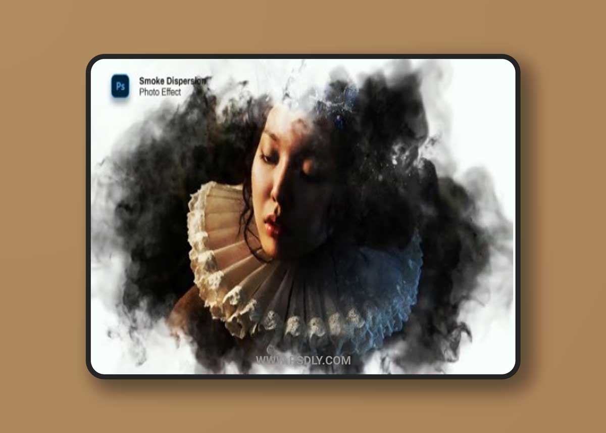 Smoke Dispersion photo effect