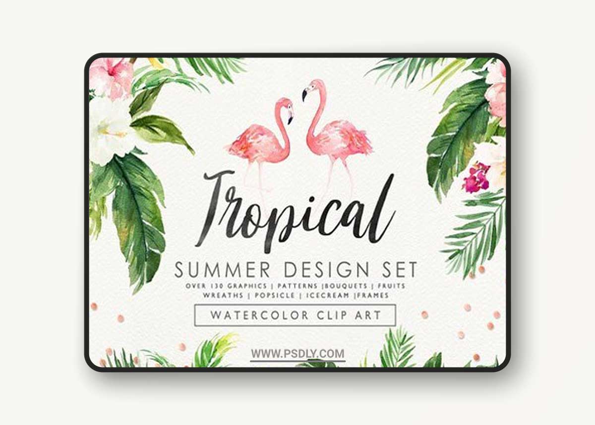 Summer Design Set-Tropical