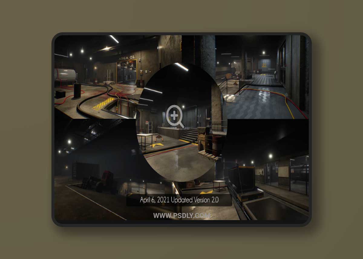 Unreal Engine - Modular Underground Environment