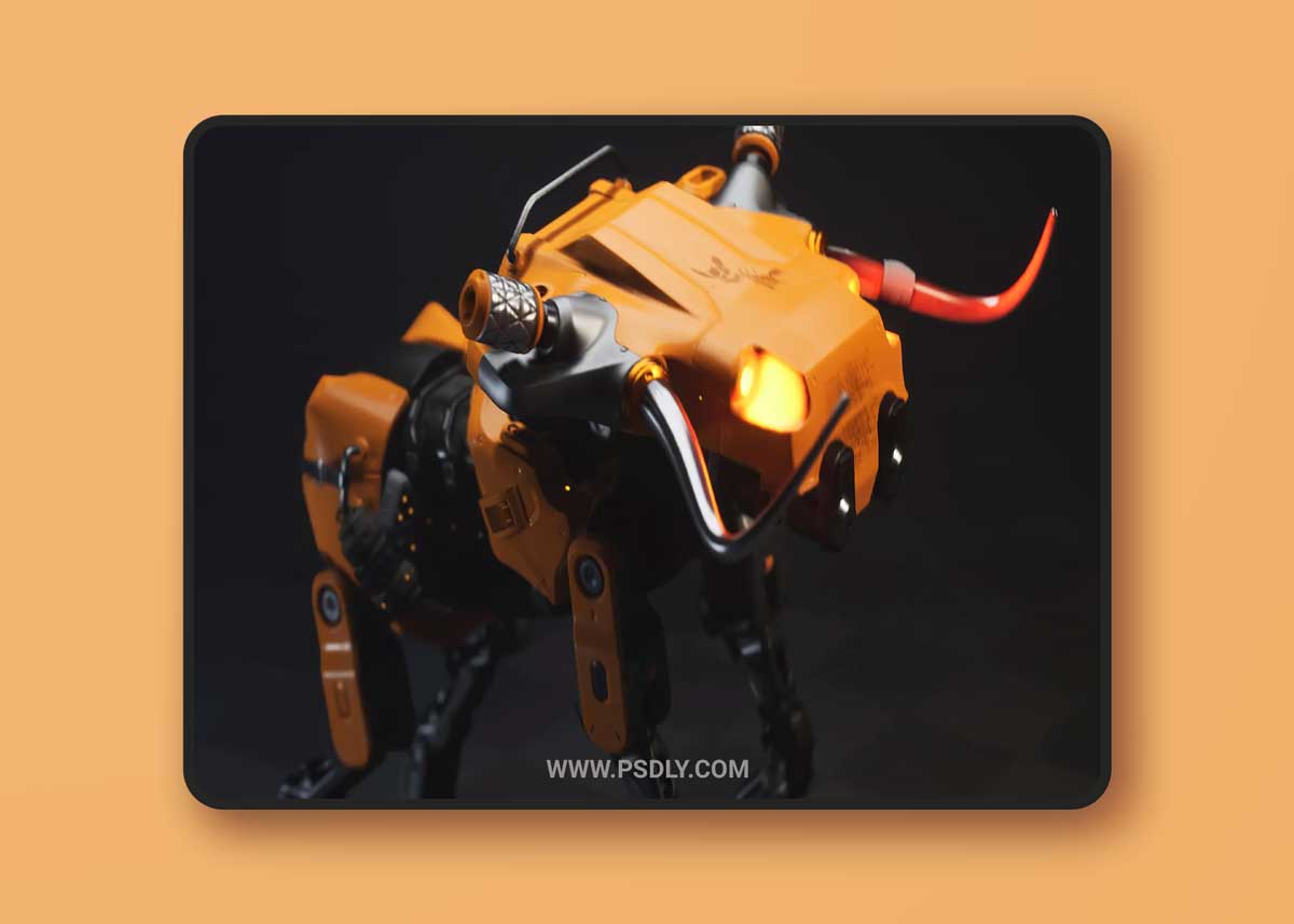 Unreal Engine – Sci fi Bull Mech 3D Model
