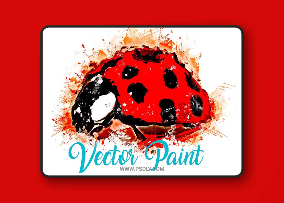Vector Paint Photoshop Action