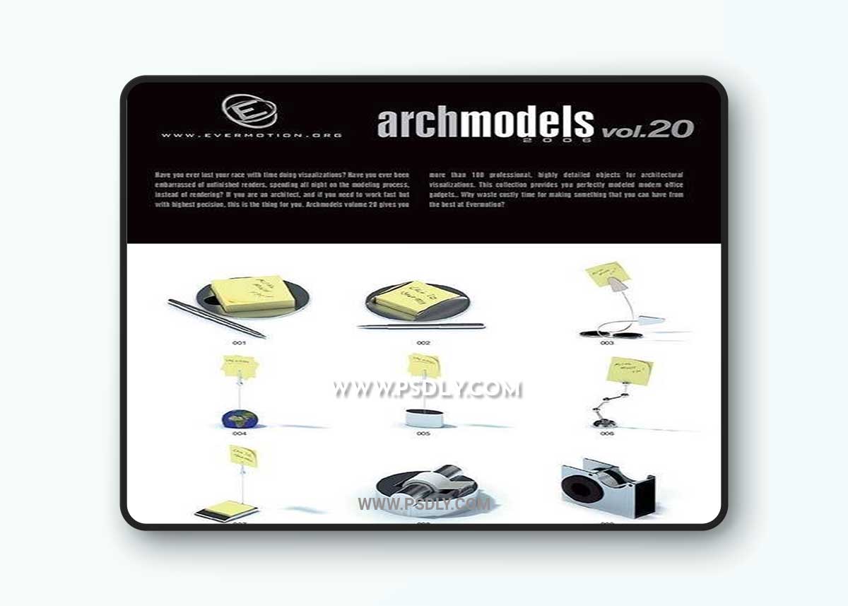 3D Models Evermotion Archmodels v 020