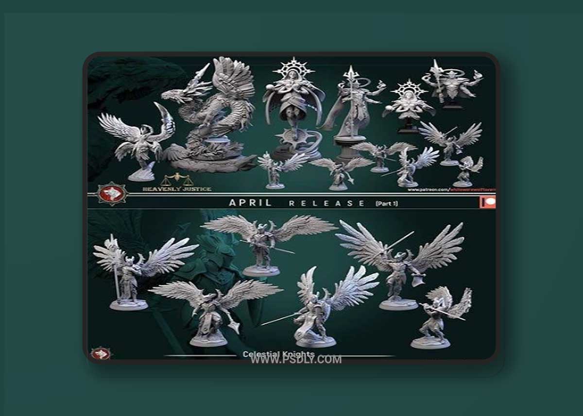 3D Print Models White Werewolf Tavern - Heavenly Justice Part 1 April 2022
