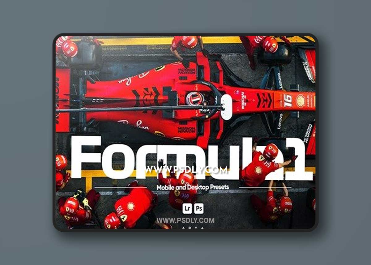 ARTA - Formula 1 Presets for Lightroom