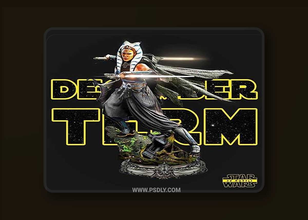 Ahsoka Tano 3D Model