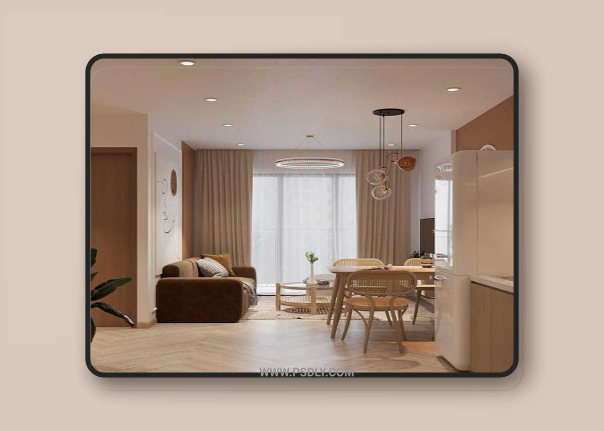 Apartment Interior by Phuong Viet 3D Model