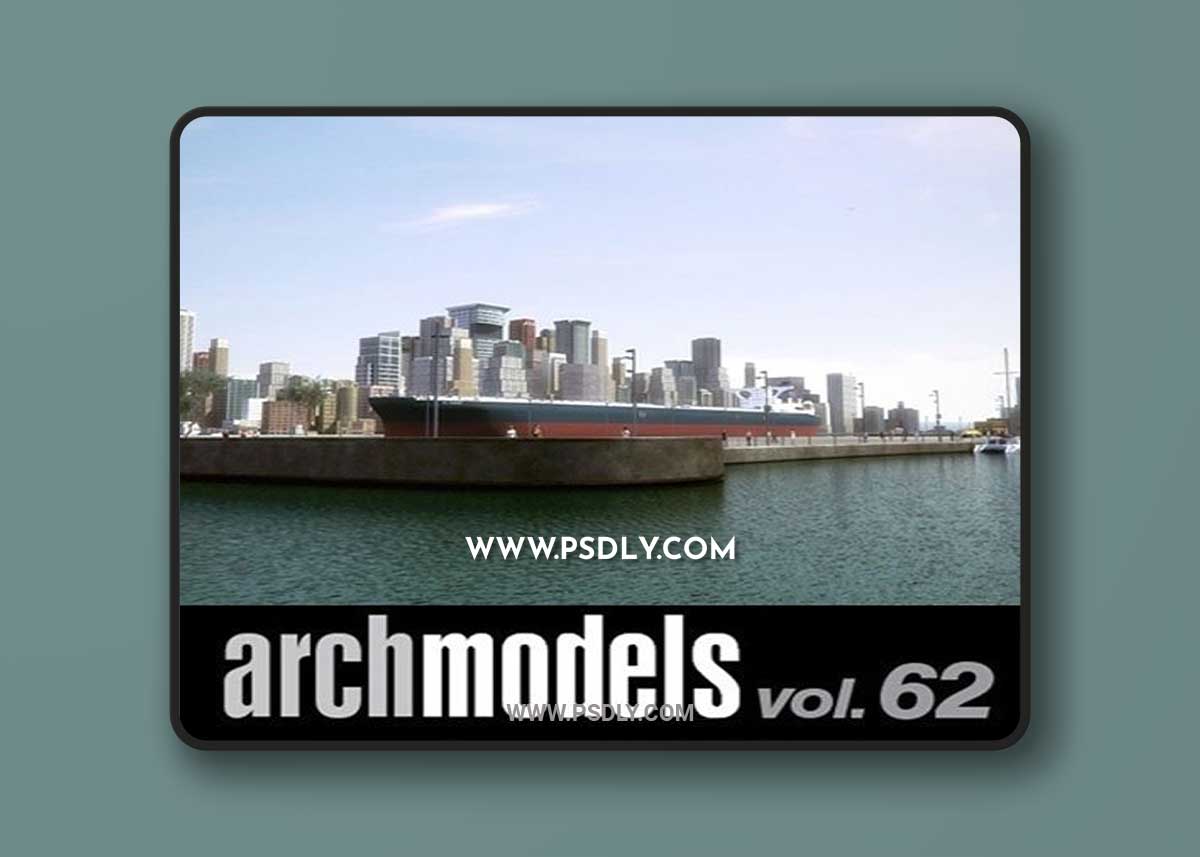 Archmodels Vol.62 - 64 Models of 3D Buildings