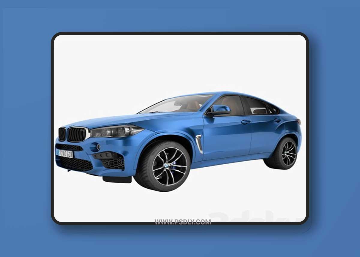 BMW X6M 2015 3D Model