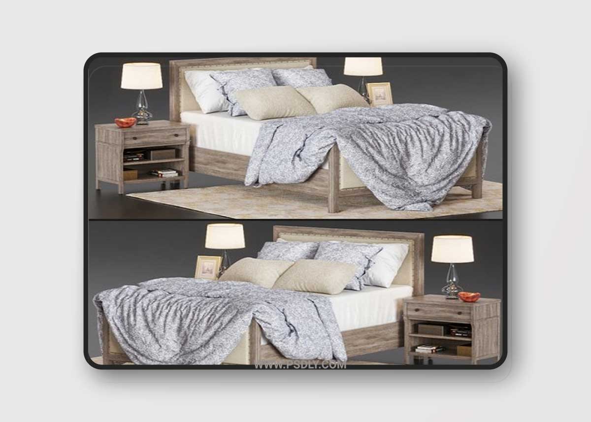 Bed Potterybarn Toulouse wood Epub