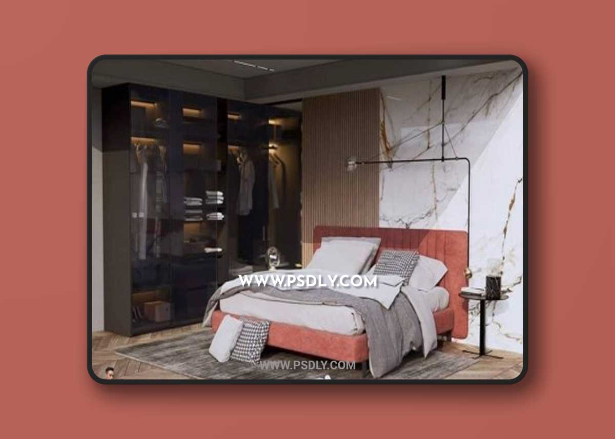 Bedroom Scene Sketchup By NguyenMinhTri 3D Model