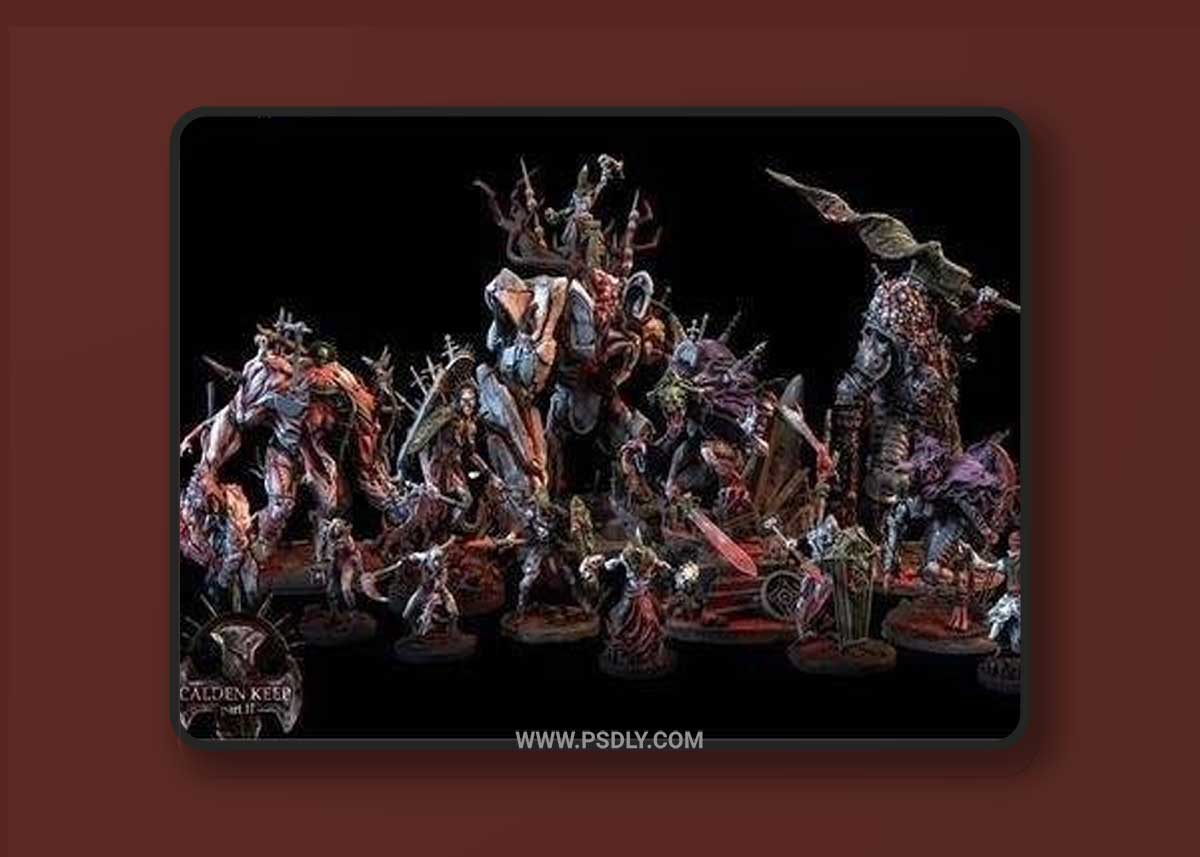 Calden Keep Part II April 2022 3D Printable