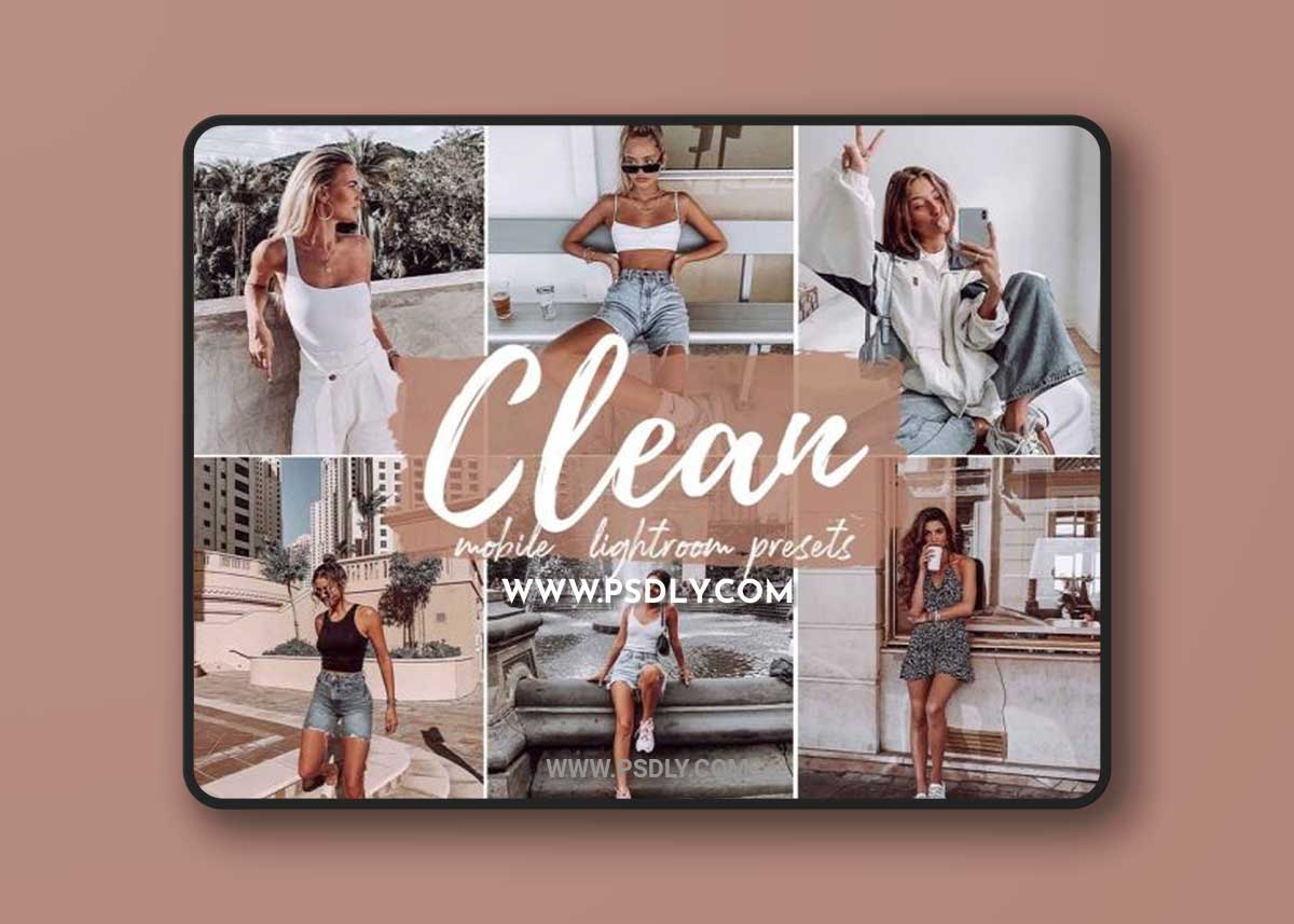 Clean Mobile Desktop Lightroom Presets