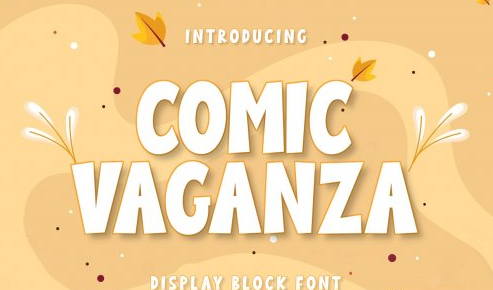 Comic Vaganza Font
