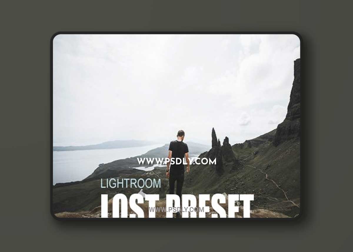 CreativeMarket - 01 Lost Preset - Lightroom 7110972