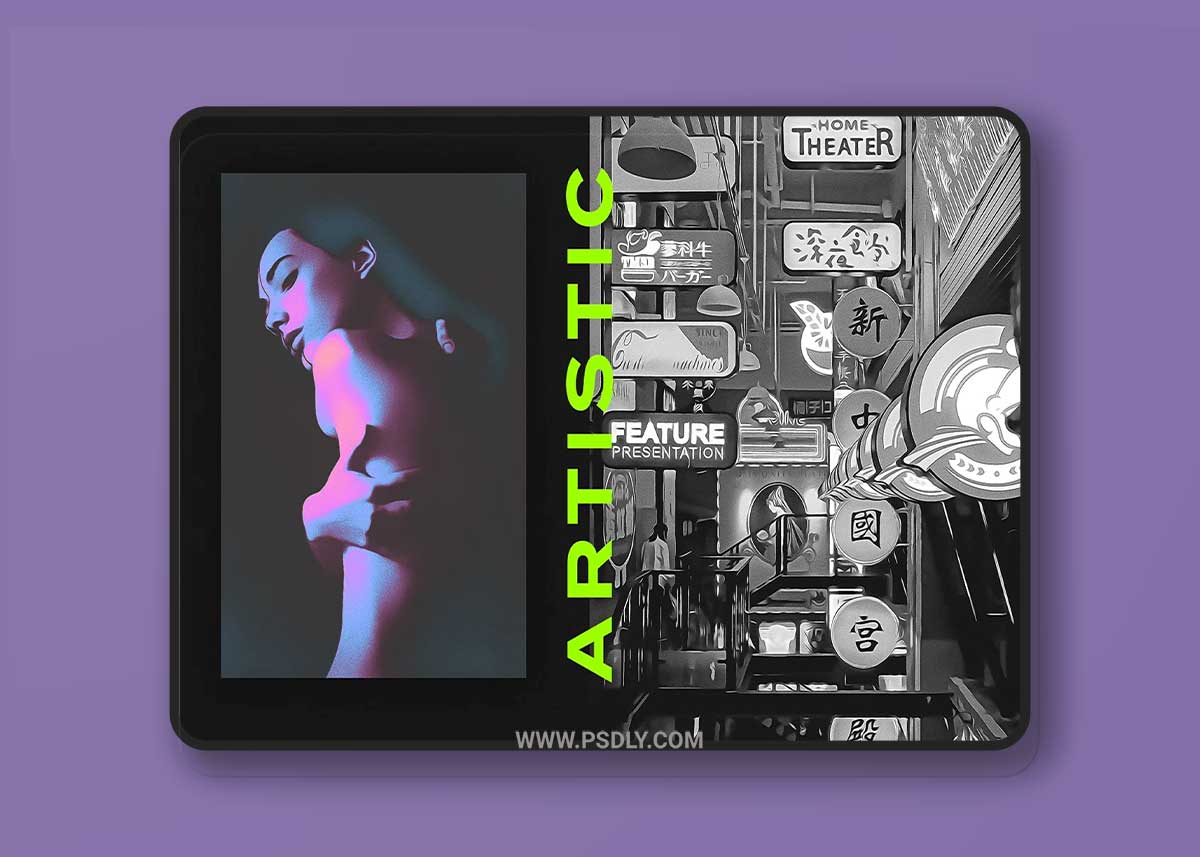 CreativeMarket - Artistic Photo Effect for Posters 6919855d