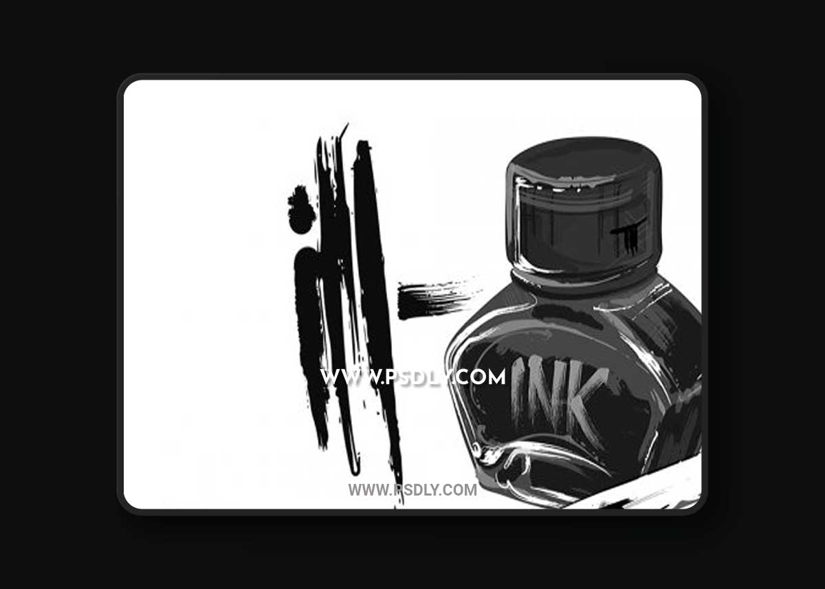 CreativeMarket - Ill-INK Affinity Designer Brushes 4906902