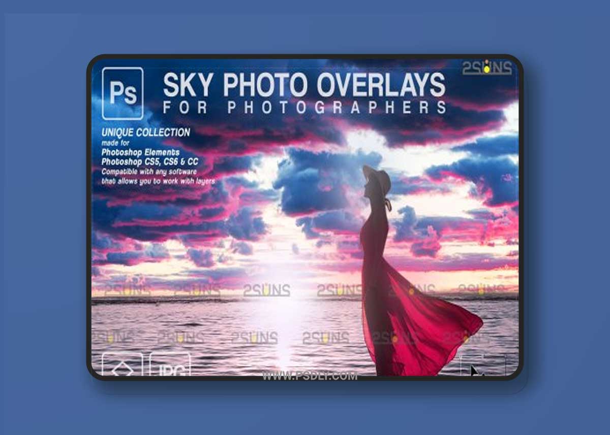 CreativeMarket - Sky Photo overlays 6963771