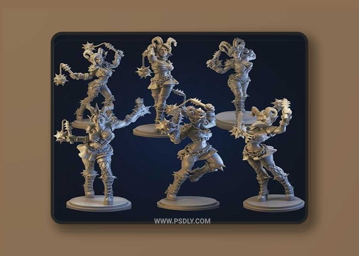 Daughters Of the Black Flame 3D Model