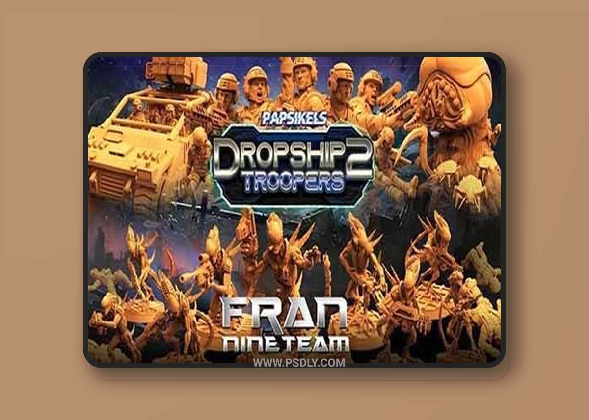 Dropship Troopers 2 January 2022 3D Printable