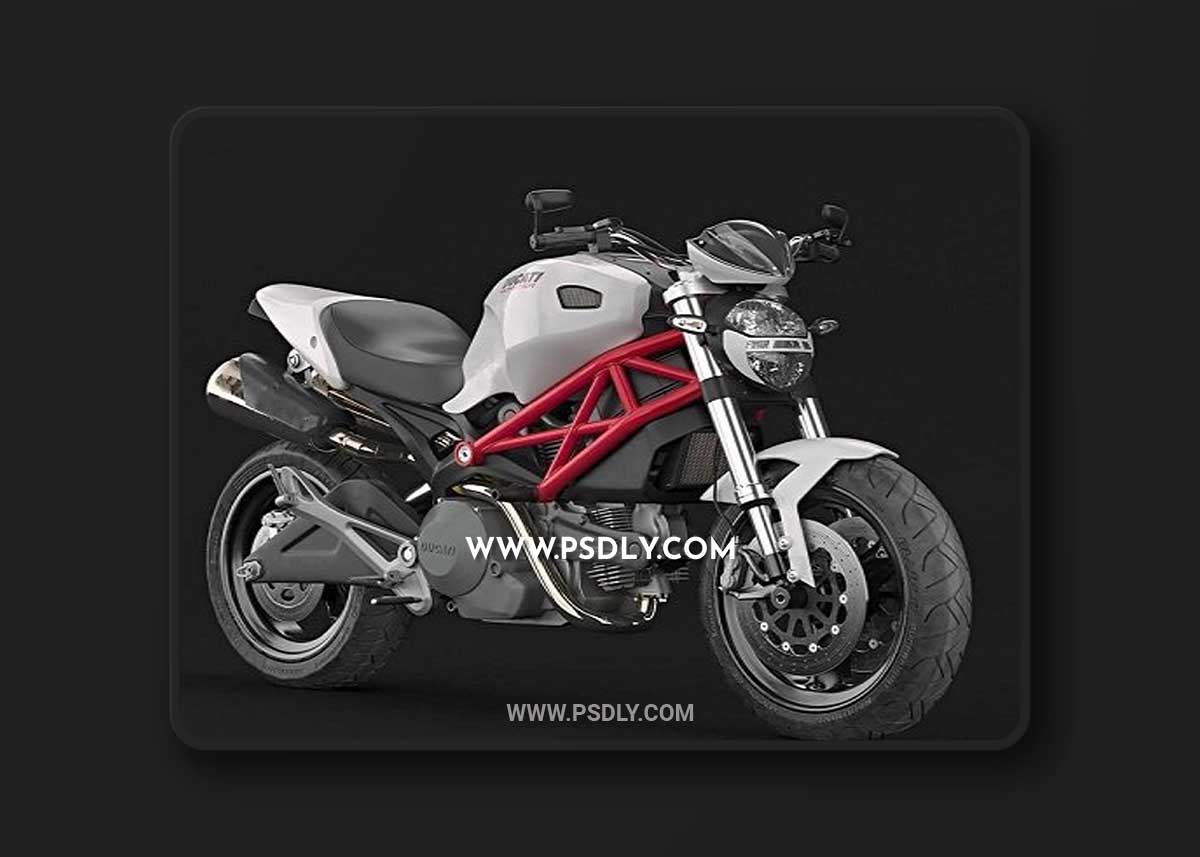 Ducati Monster 696 3D Model